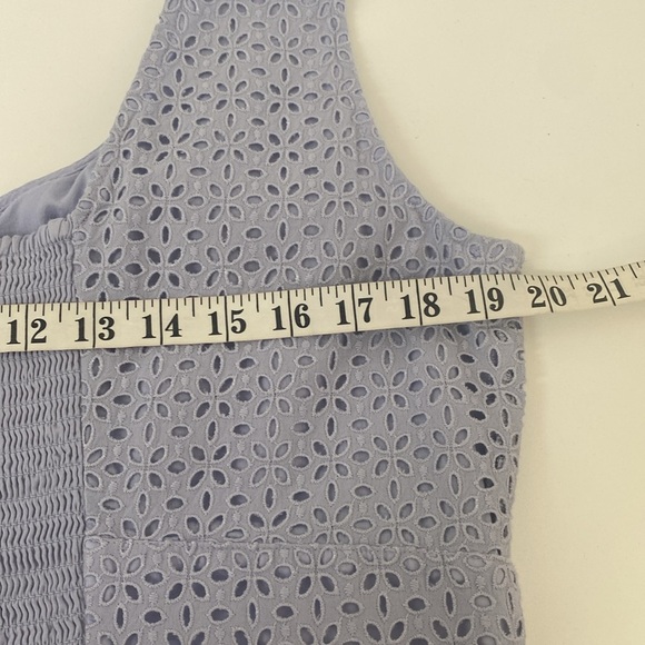 J. Crew Eyelet Midi Dress Cotton 16T - Picture 7 of 12